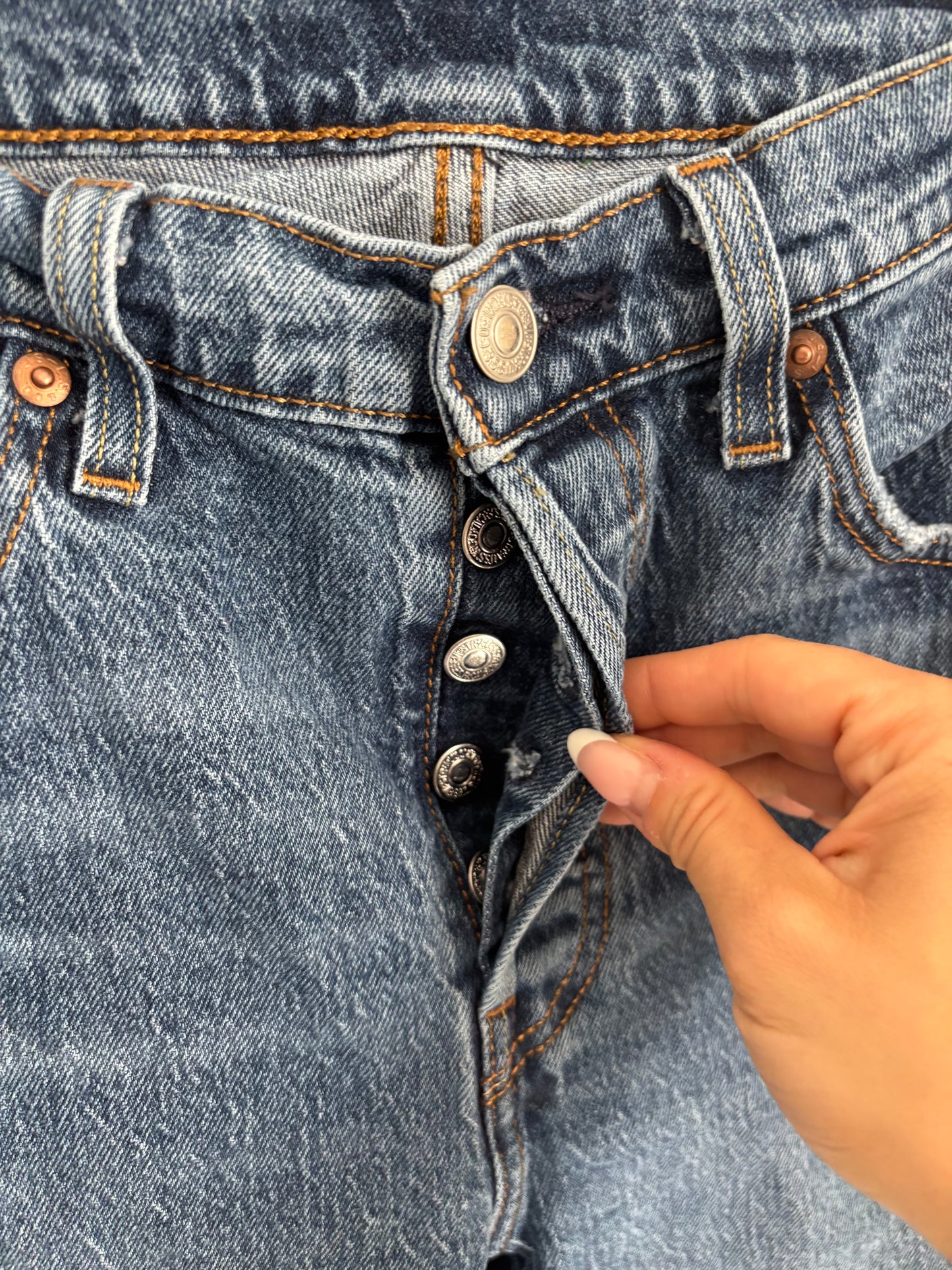 Levi's 501 Straight Leg Jeans | 28
