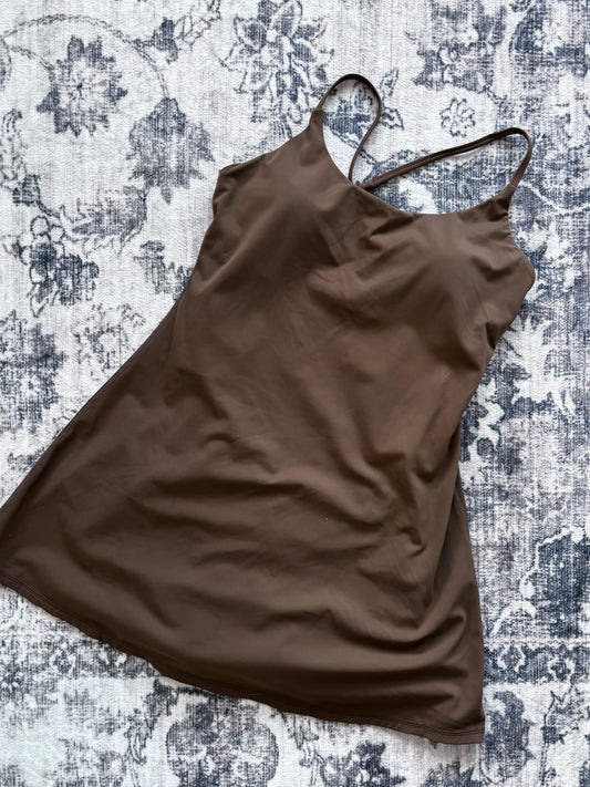 SoftlyZero™ Plush Backless Active Dress | Sz Medium