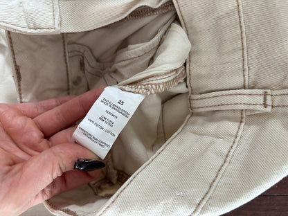 Dynamite Claudia Mom Jeans Beige | Sz 25 or 0