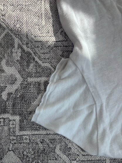 Project Social T White V-neck Shirt | Sz Medium
