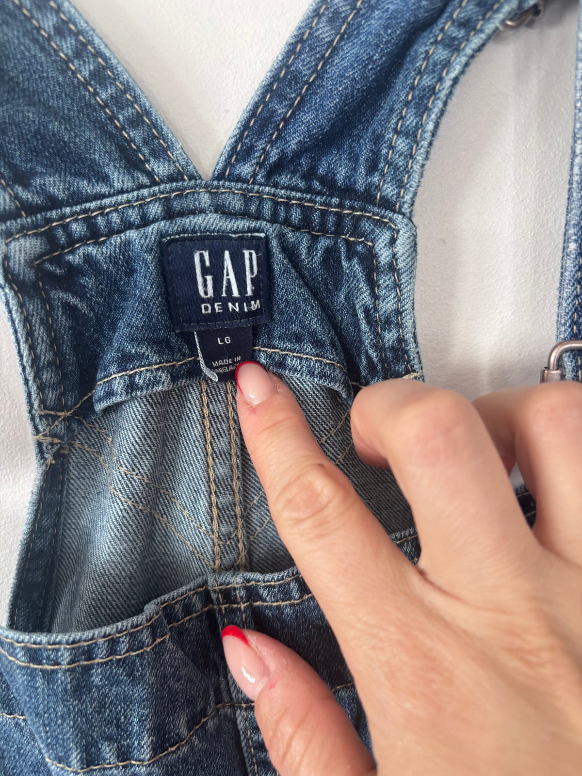 Gap Denim Overalls | Sz Large