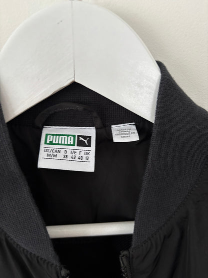 PUMA Black Xtreme Frill Bomber Jacket (NWOT) | Sz Medium (J180E13)