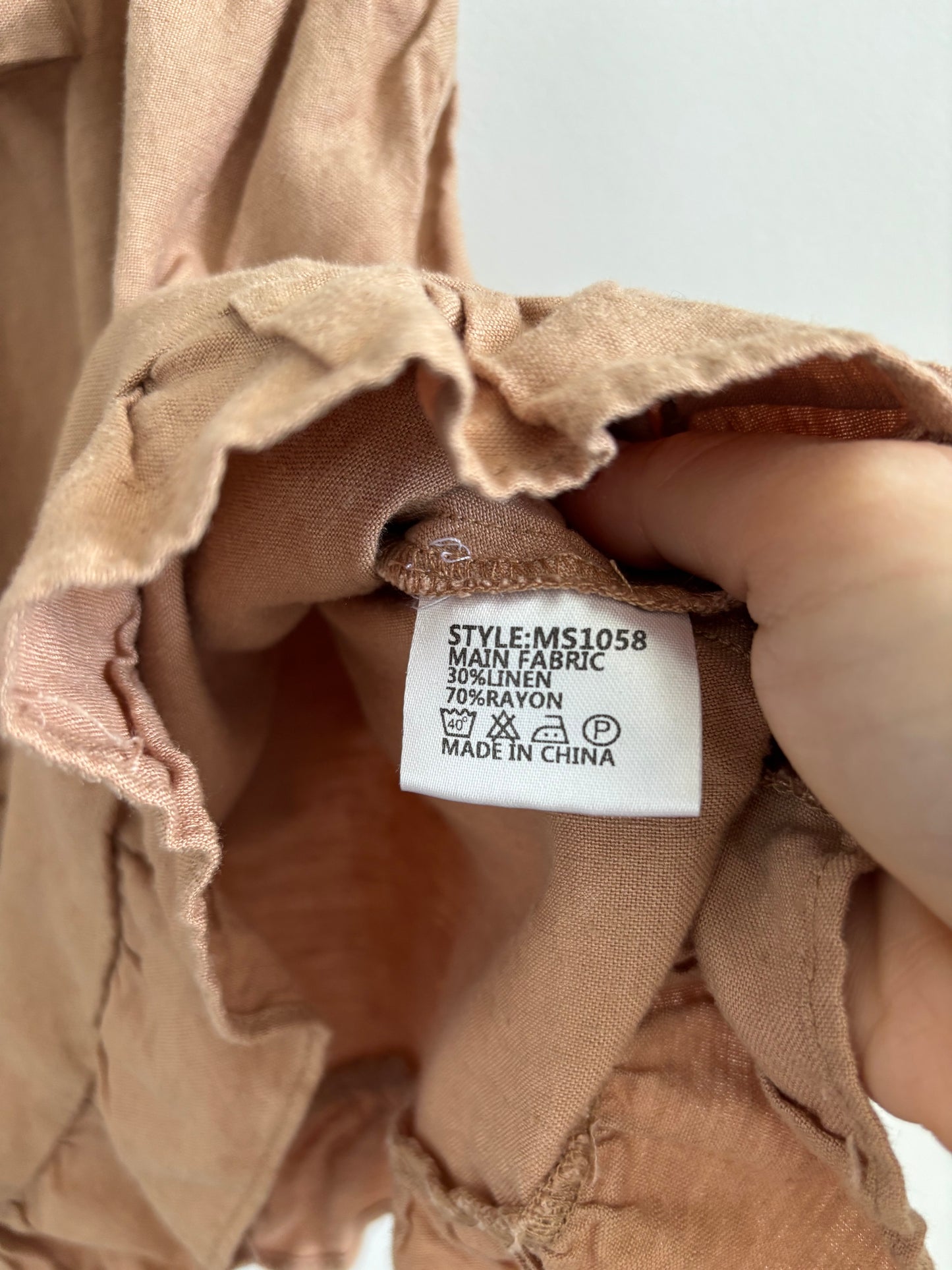 Madison the Label Teagan Camel Tank | XS