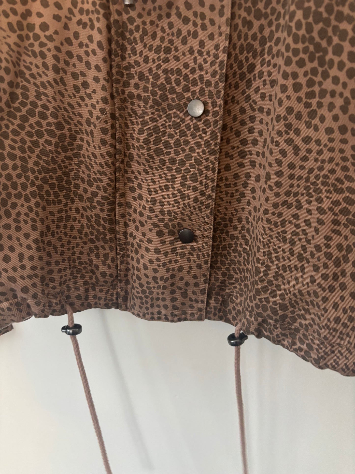Rails NWT Tawny Spots Brown Heavyweight Tencel Jacket | Sz Medium (may fit large)(J170E13)