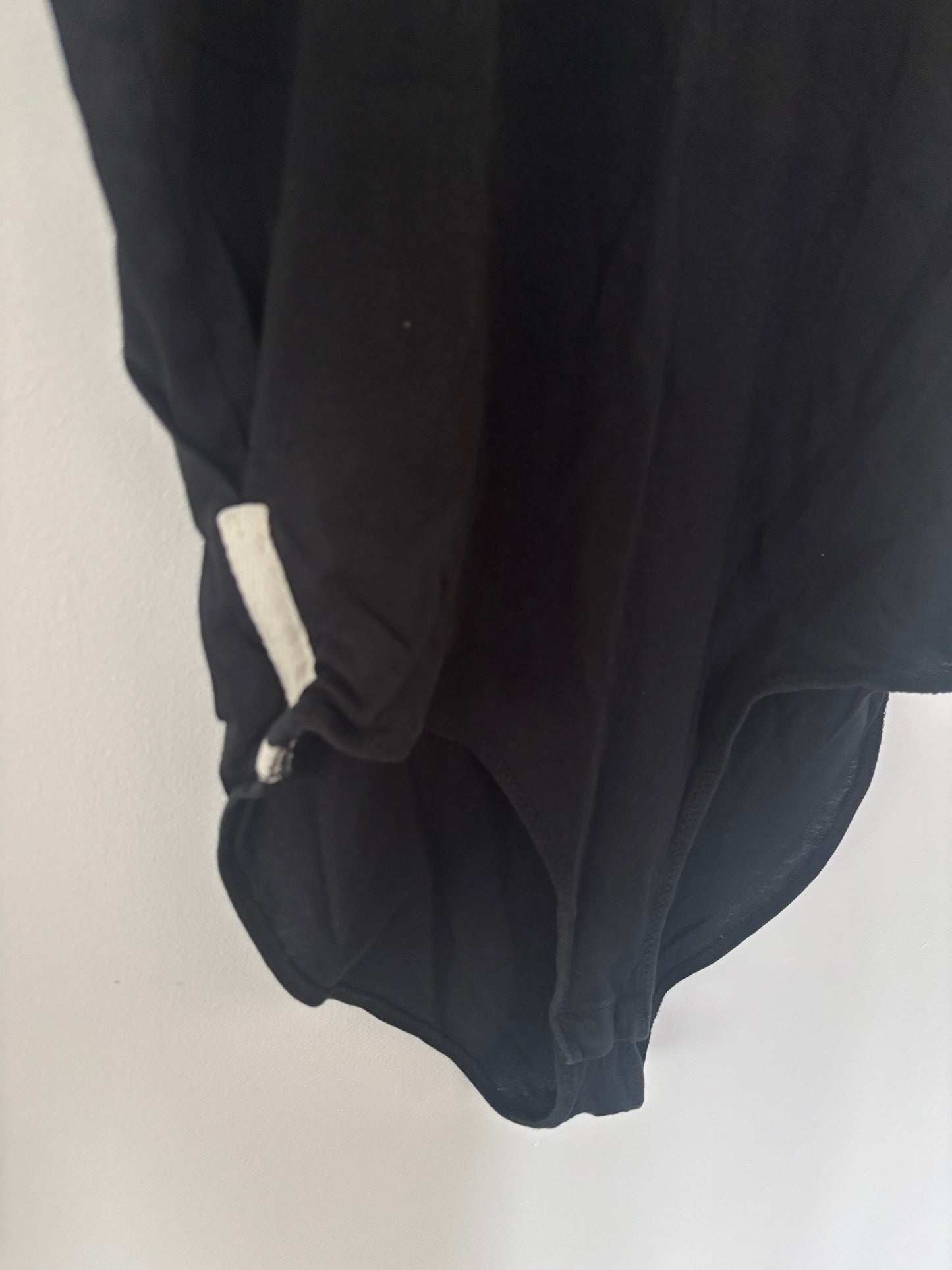 Free People Black T-shirt Bodysuit | Sz XS (could fit a small)