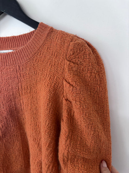 Lili Sidonio Puffed Shoulder Sweater | Sz XS (fits sz Small)