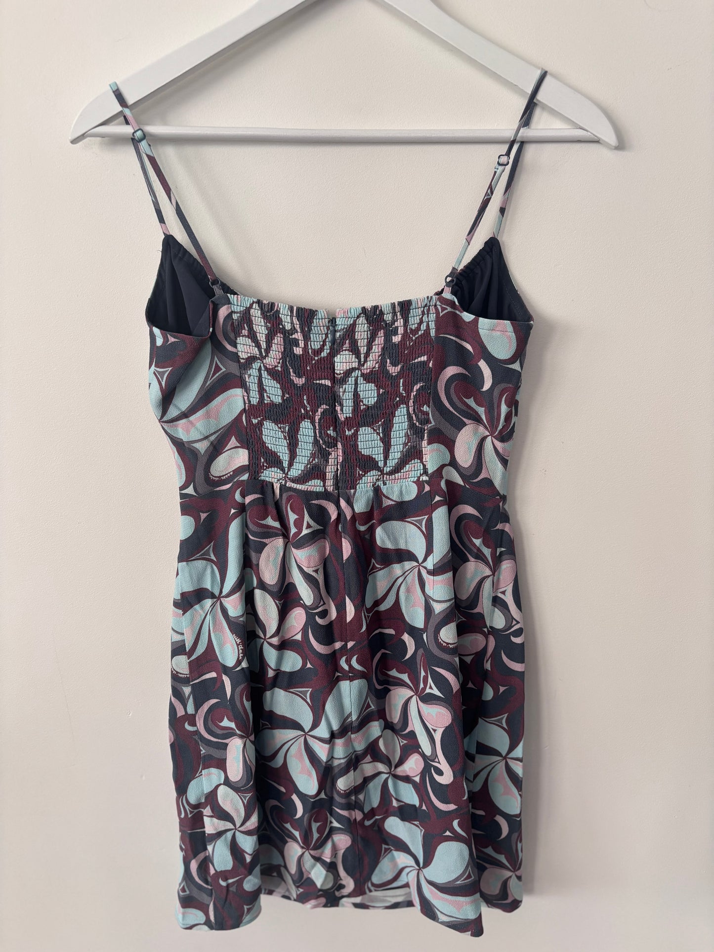 Sunday Best Delilah Smocked Mini Dress  | Sz Small (M98W8)