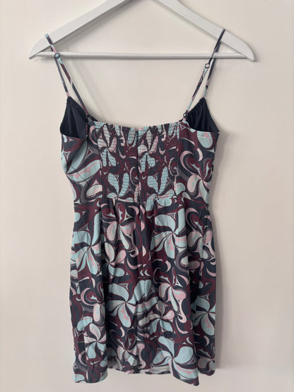 Sunday Best Delilah Smocked Mini Dress  | Sz Small (M98W8)