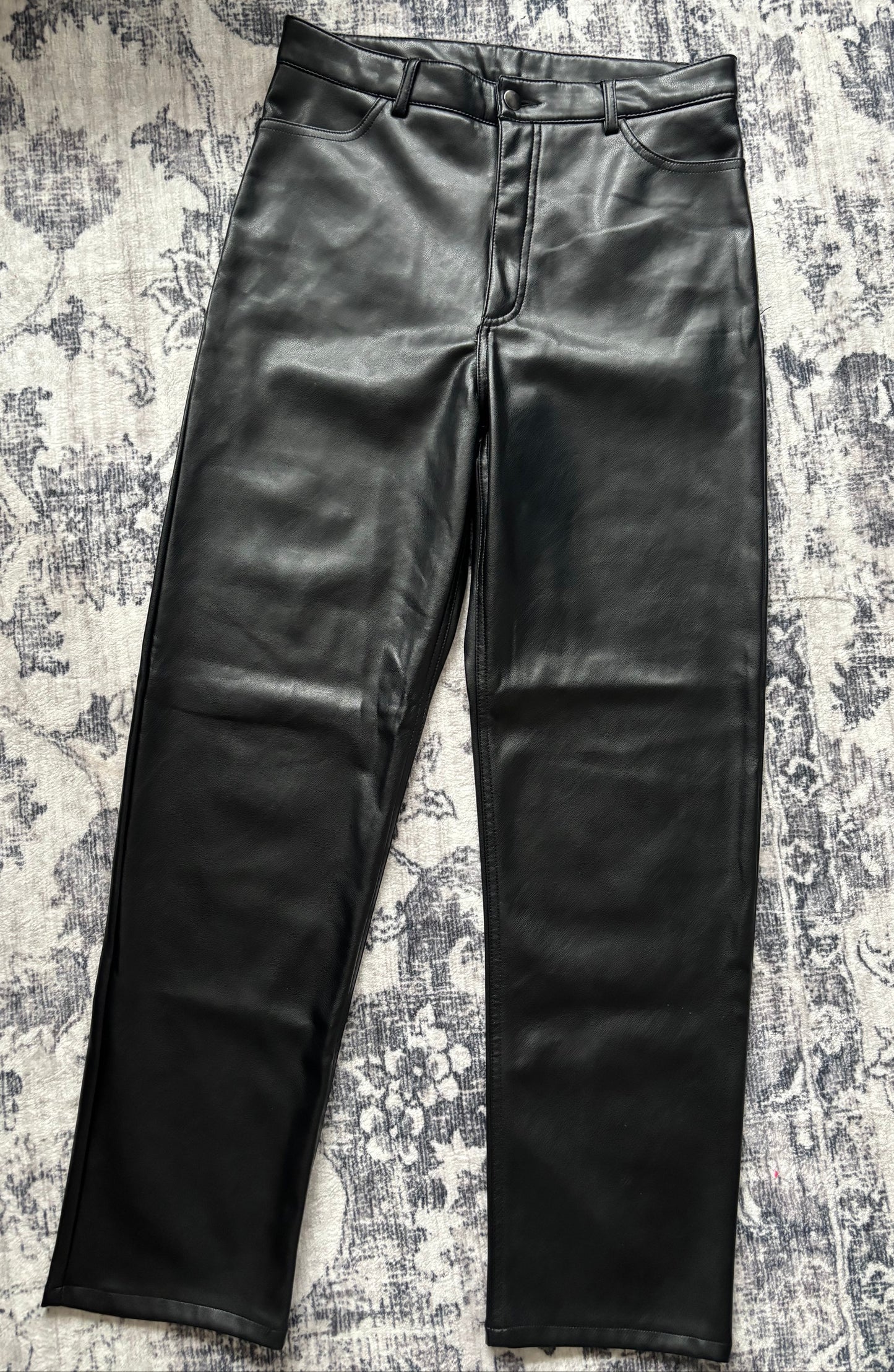 Dynamite Justina Faux Leather Pants | Sz 10 (N193C8)