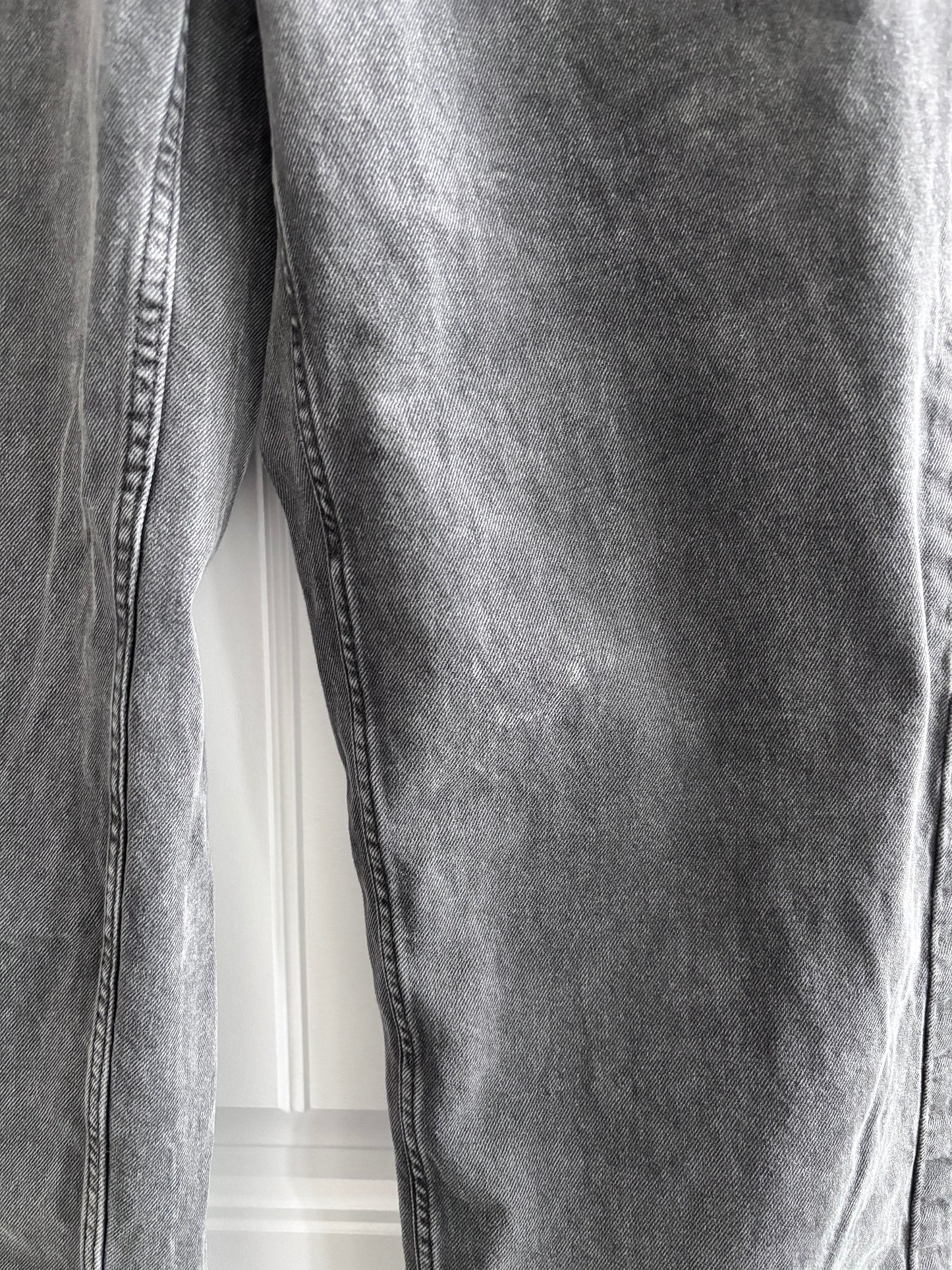 Divided/H&M Black High Rise Baggy Denim (31" long) | Sz 4 or 27 (MS5)