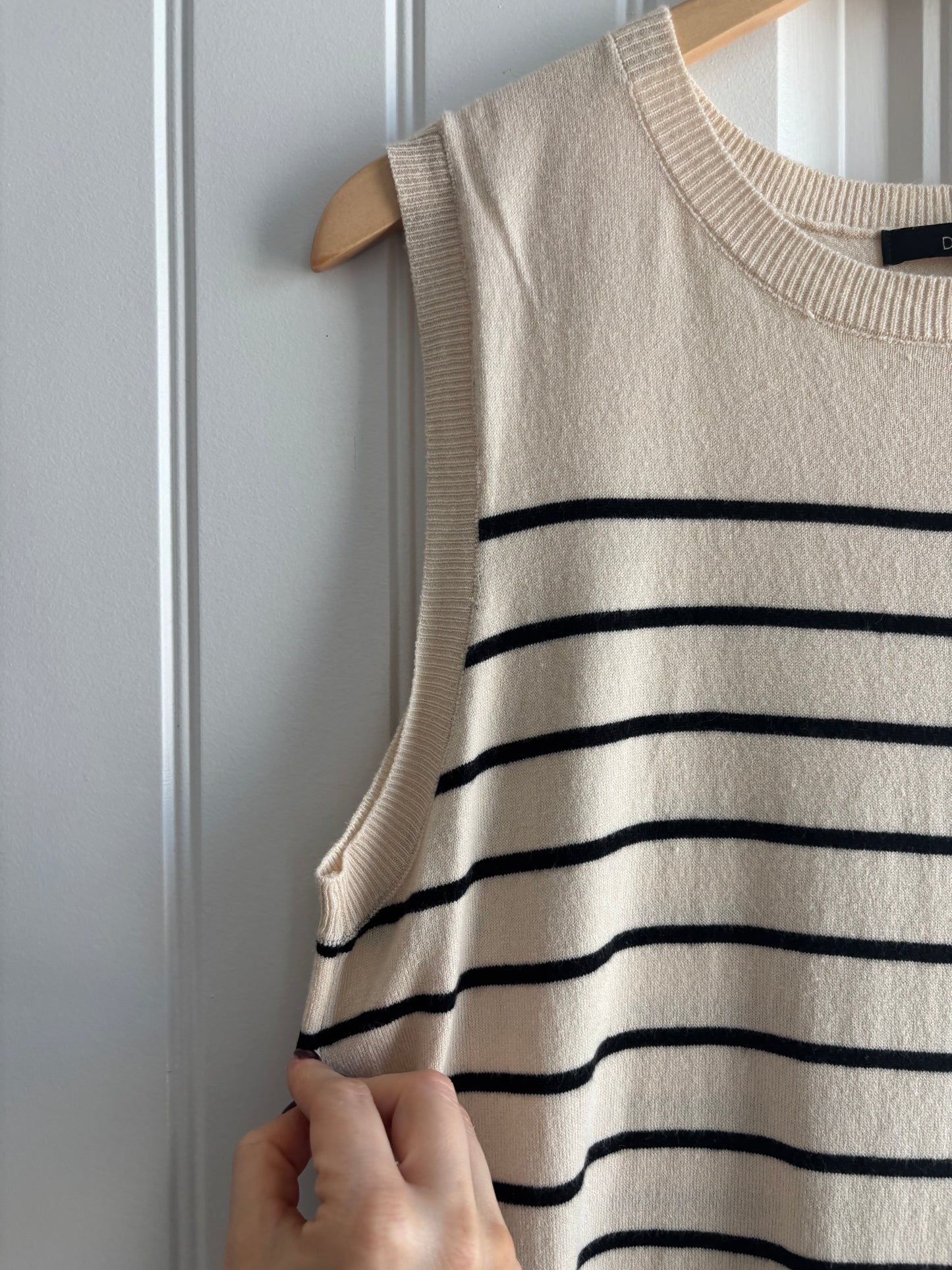 Deluc Duchamp Striped Maxi Knit Dress | Medium (D105C1)