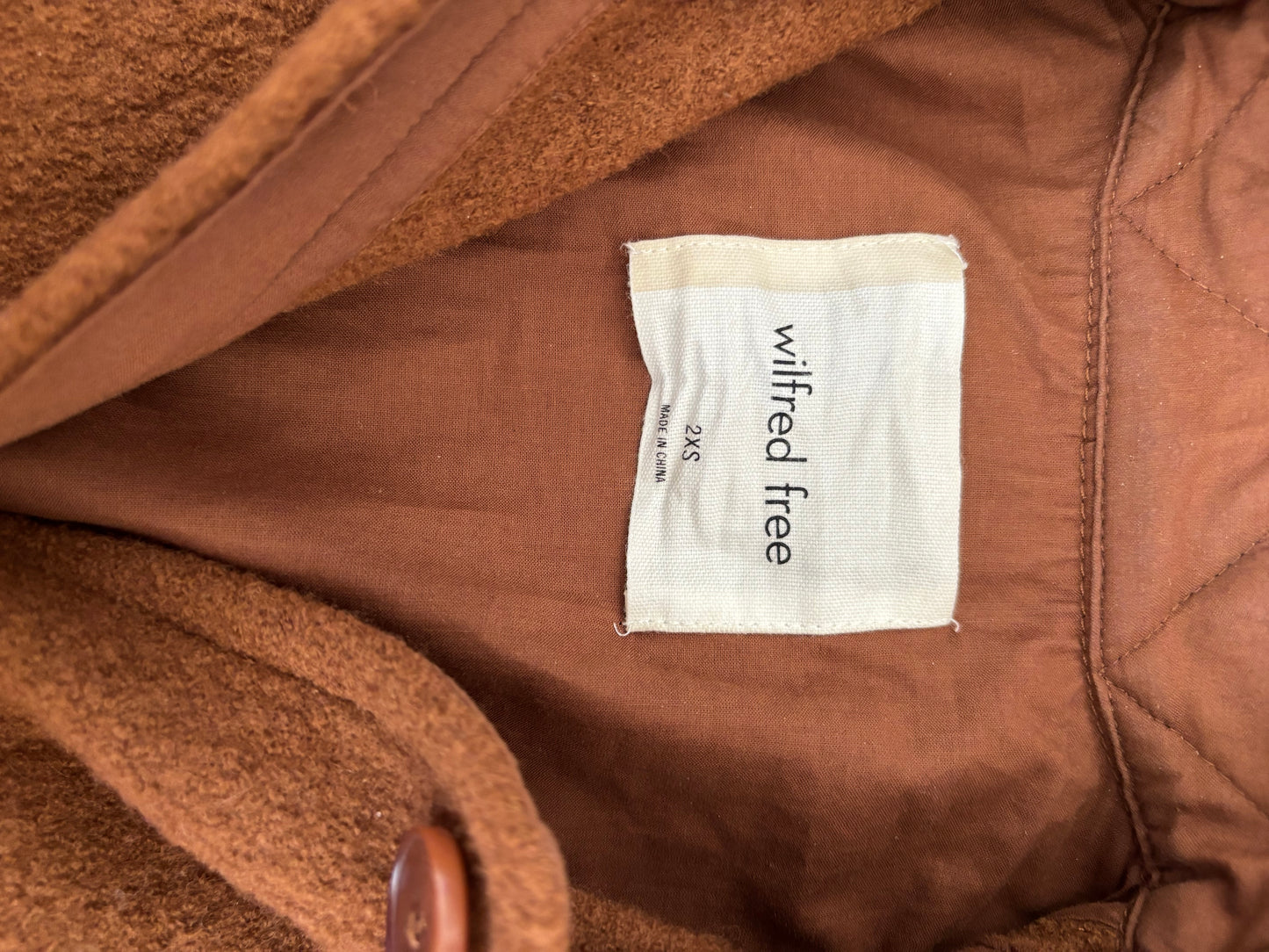 Wilfred Free Ganna Wool Shirt Jacket | XXS (fits like small) (D004R5)