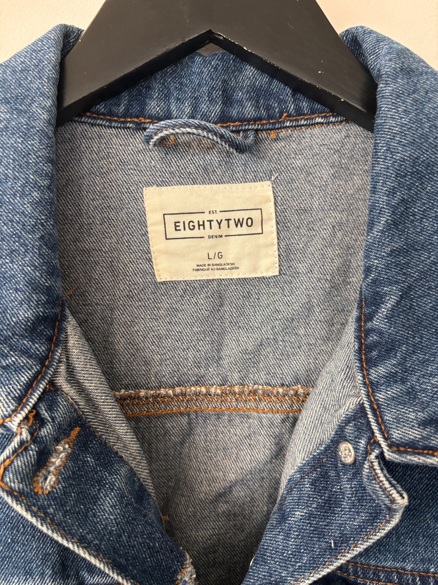 EightyTwo Trucker Denim Jacket | Sz Large