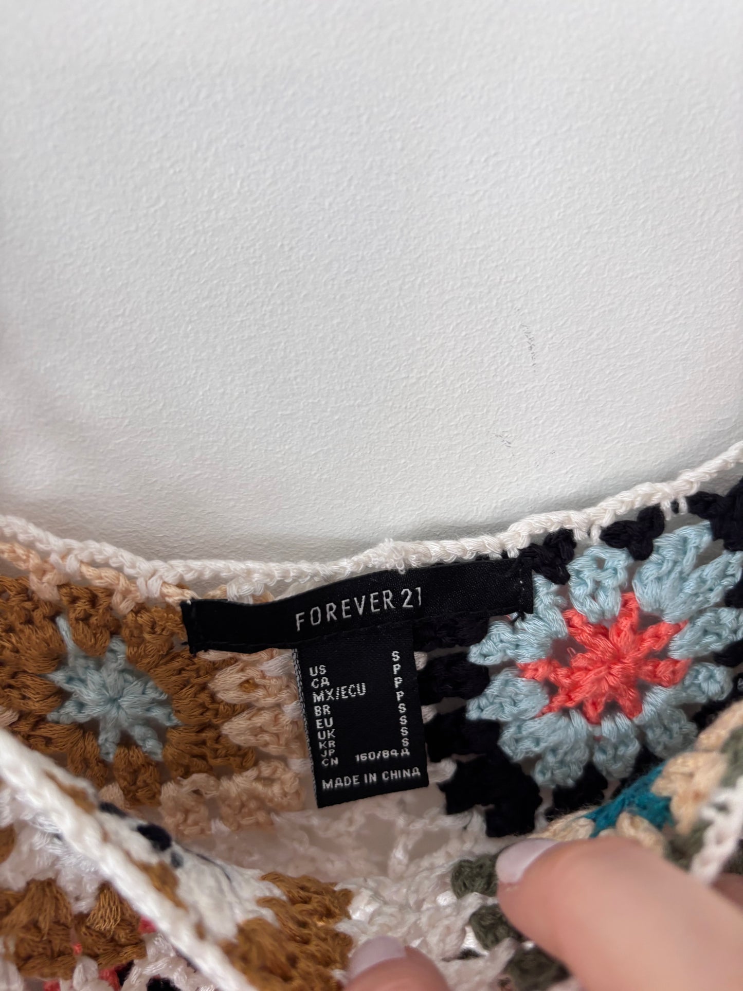 Forever 21 Crochet Top | Sz Small