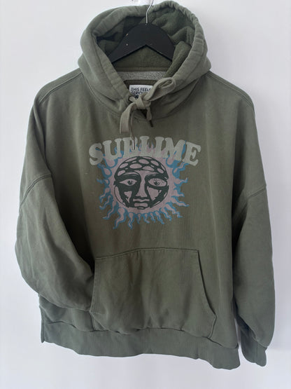 AE Sublime Graphic Oversized Hoodie | Sz Small (oversized)