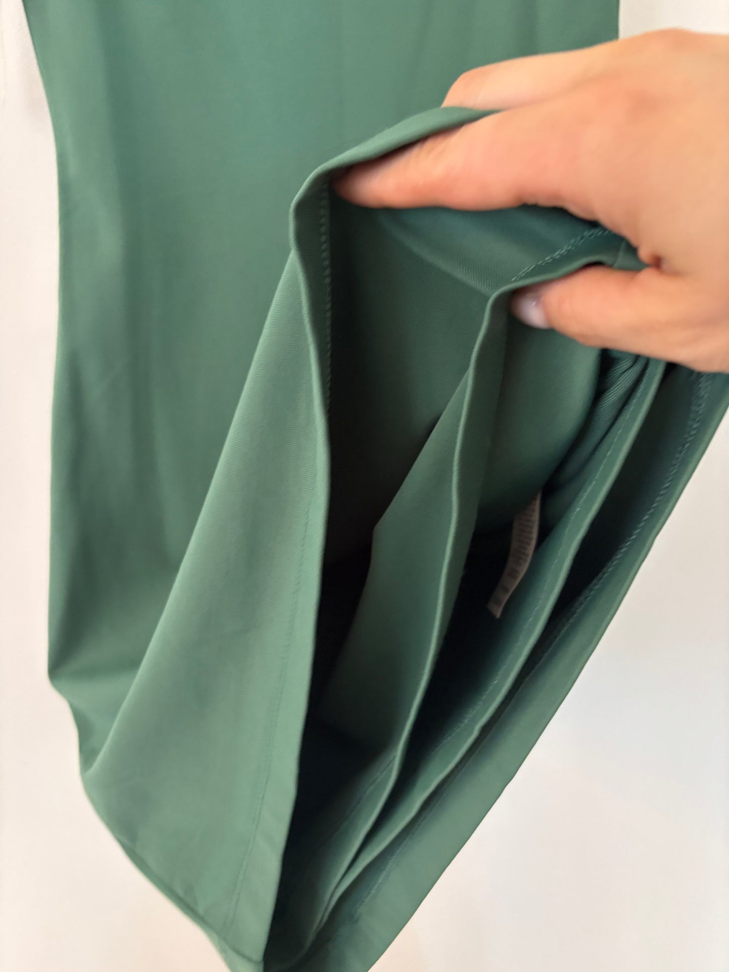 Babaton/Aritzia Green Mini Dress | XS