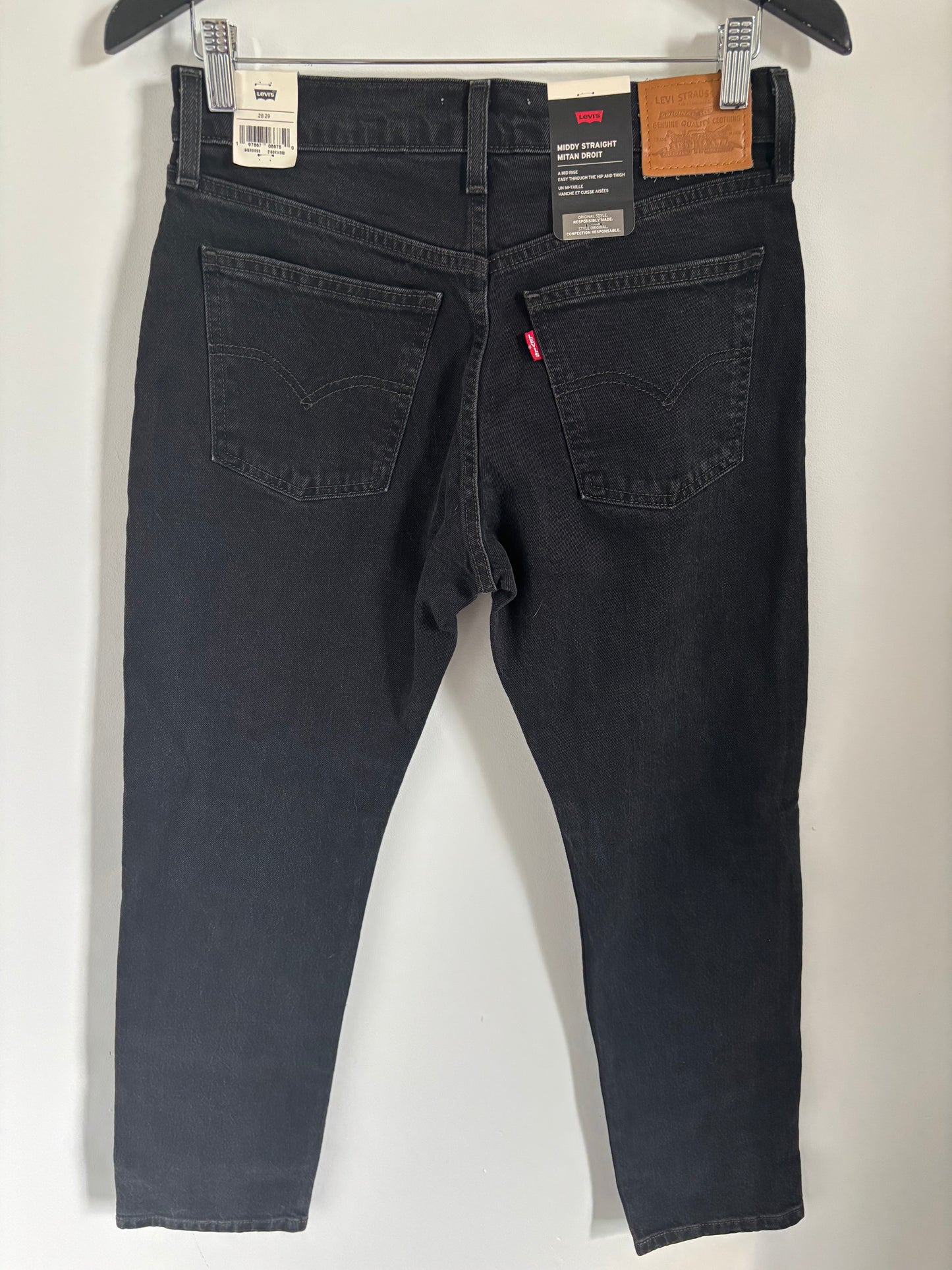 Levi's NWT Middy Straight Denim | 28 (may run small)