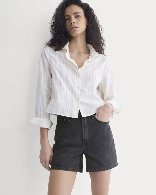 Everlane A-Line Denim Shorts | Sz 28 (fits 28/29)