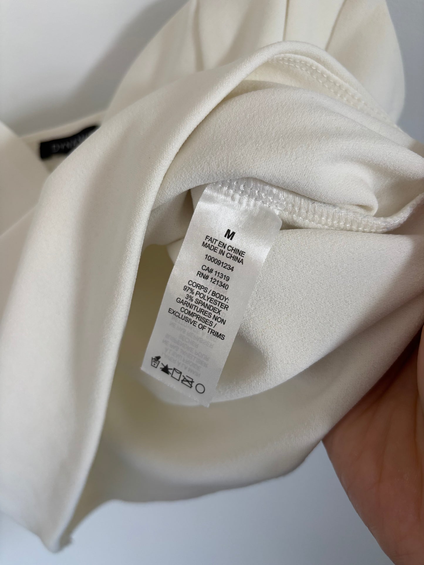 Dynamite Sweetheart Top I Marshmallow | Medium (OC05D2)