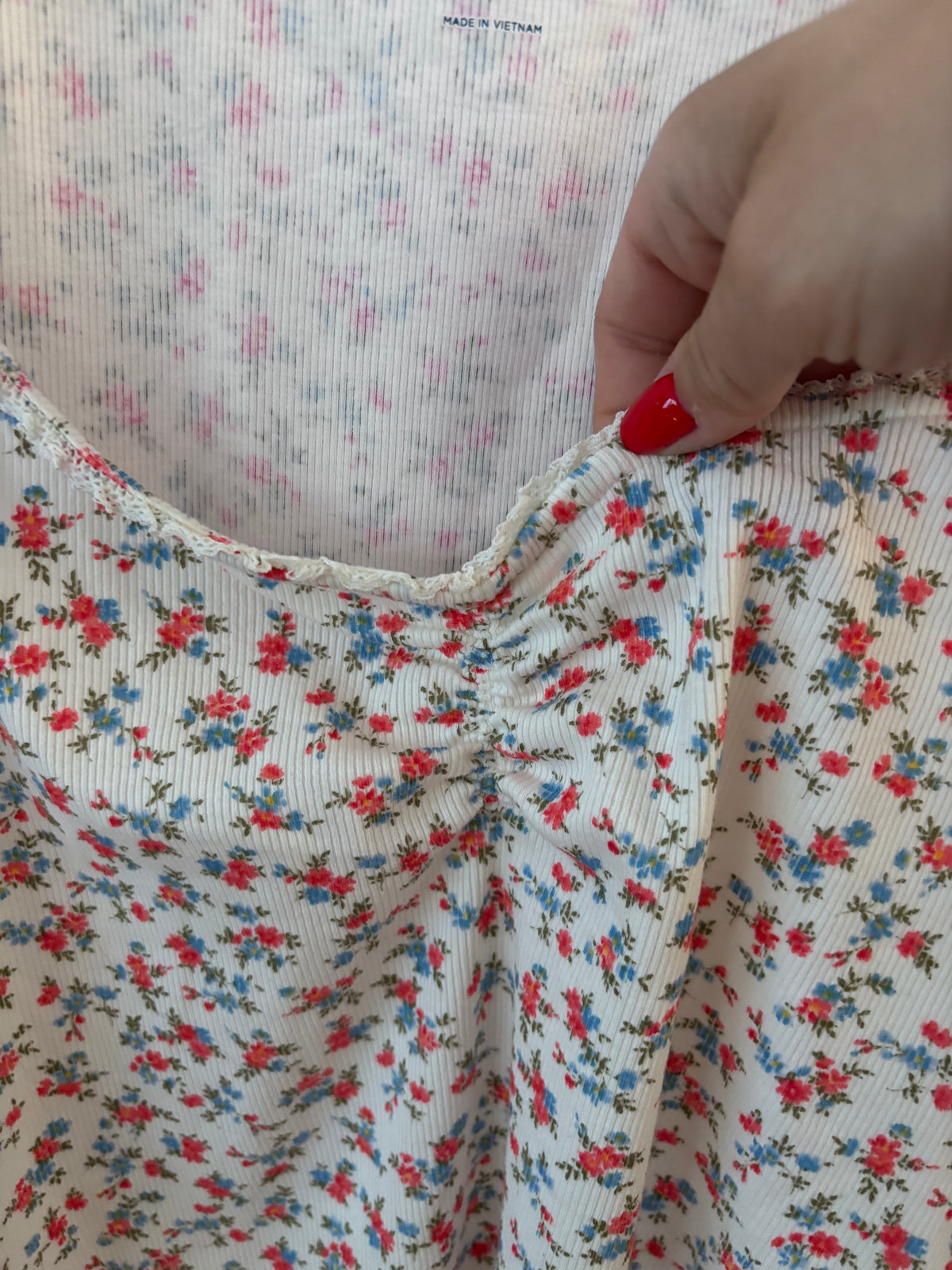 Old Navy Floral Tank Top | Sz Medium