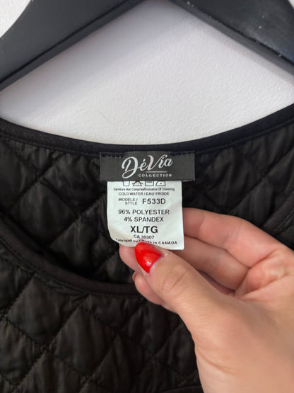 De Via Black Knee Length Dress | Sz XL