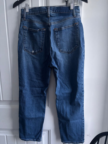 A&F The Ankle Straight Ultra High Rise Jeans | Sz 29