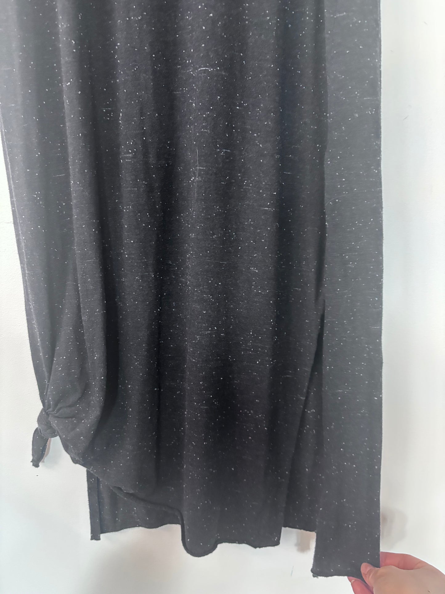 Mod Ref Speckled Black Dress | Sz Medium