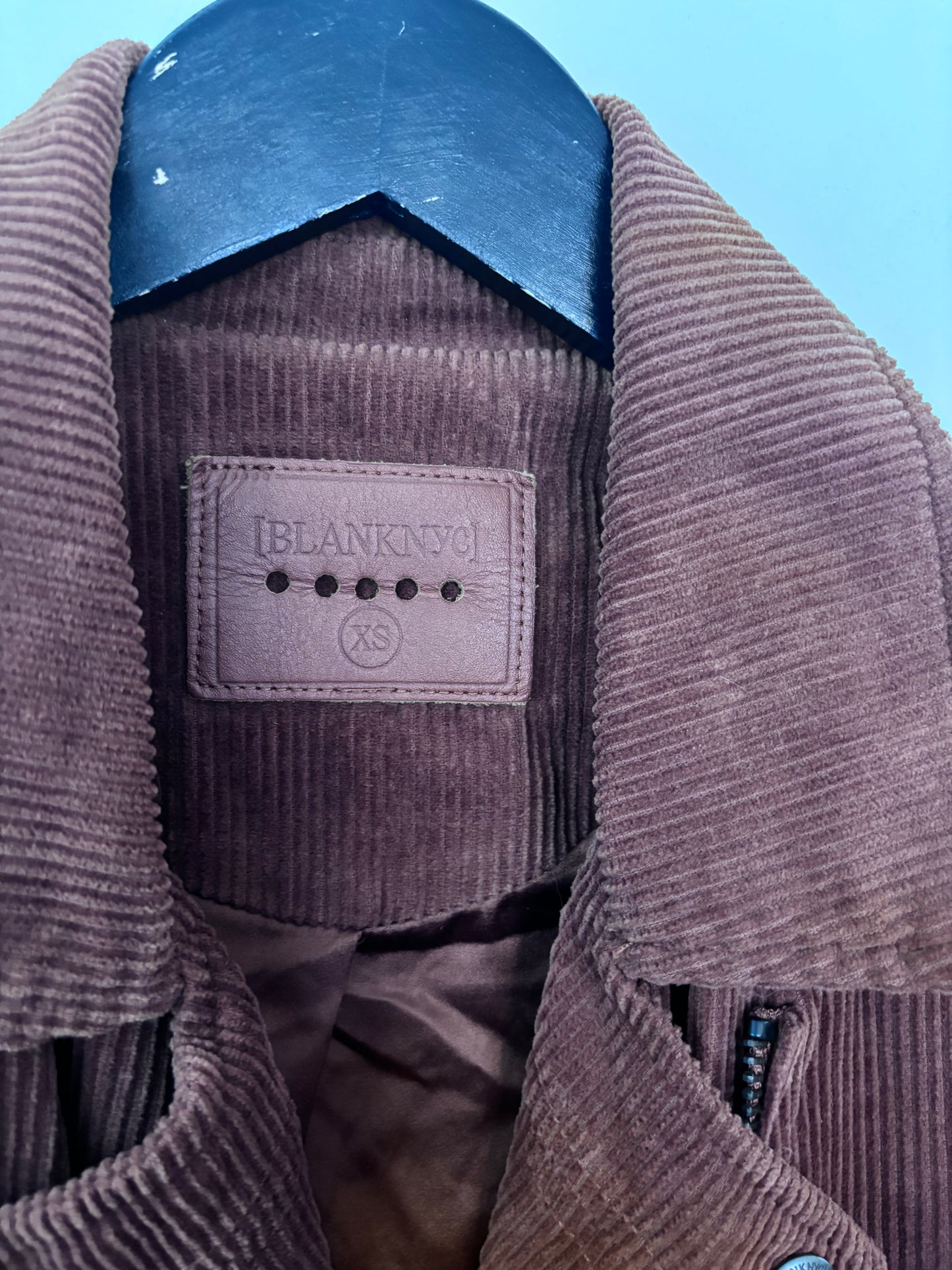 BlankNYC Brown Motto Jacket | Sz XS