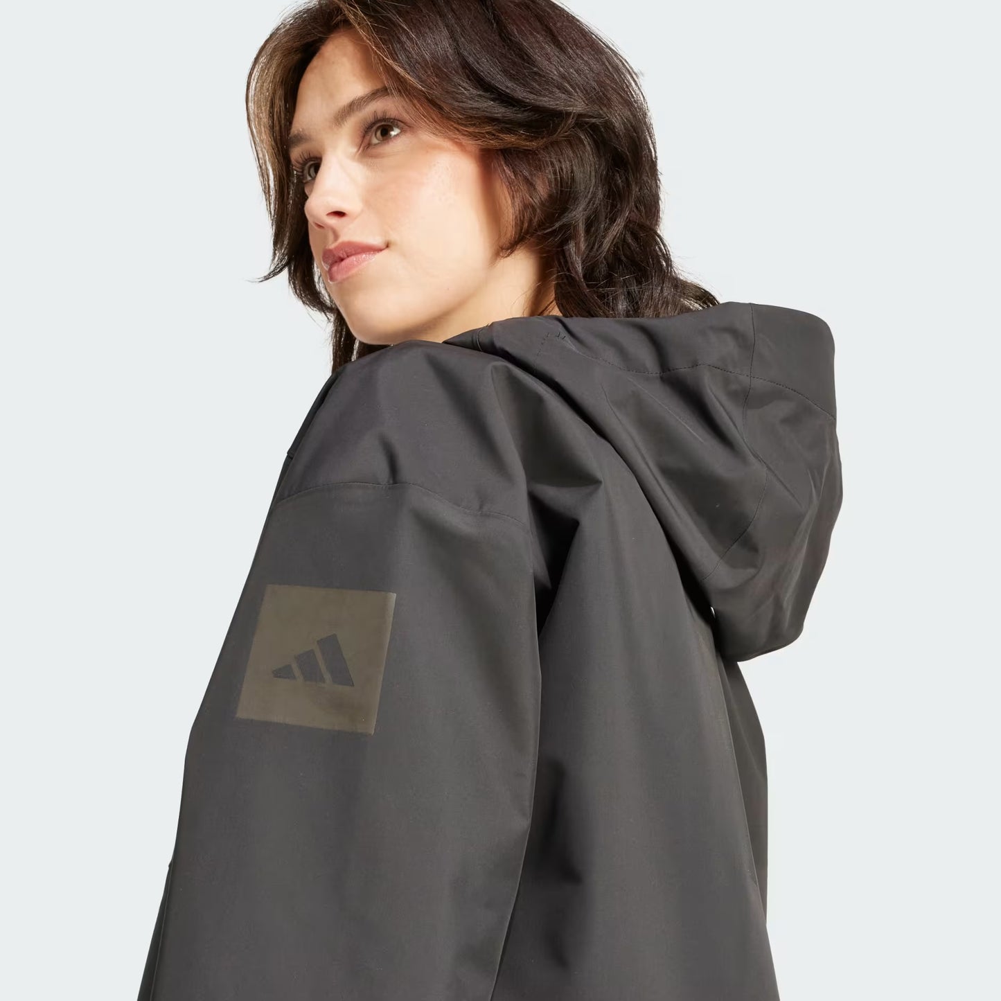 Adidas NWT Hooded Raincoat | XS (oversized fit)