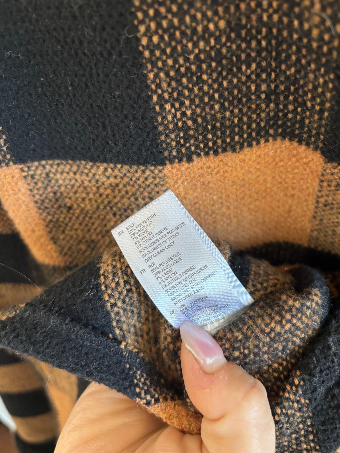 RD Style Hooded Plaid Jacket | XS (fits like medium) (O76LP)