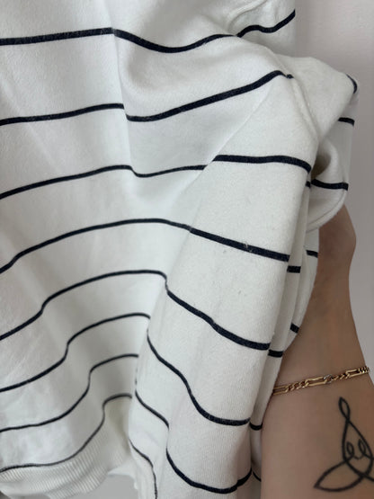 AE Striped Crewneck Sweater | Sz Small Oversized