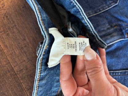 H&M Wide Leg Marine Jeans | Sz 6 / Long