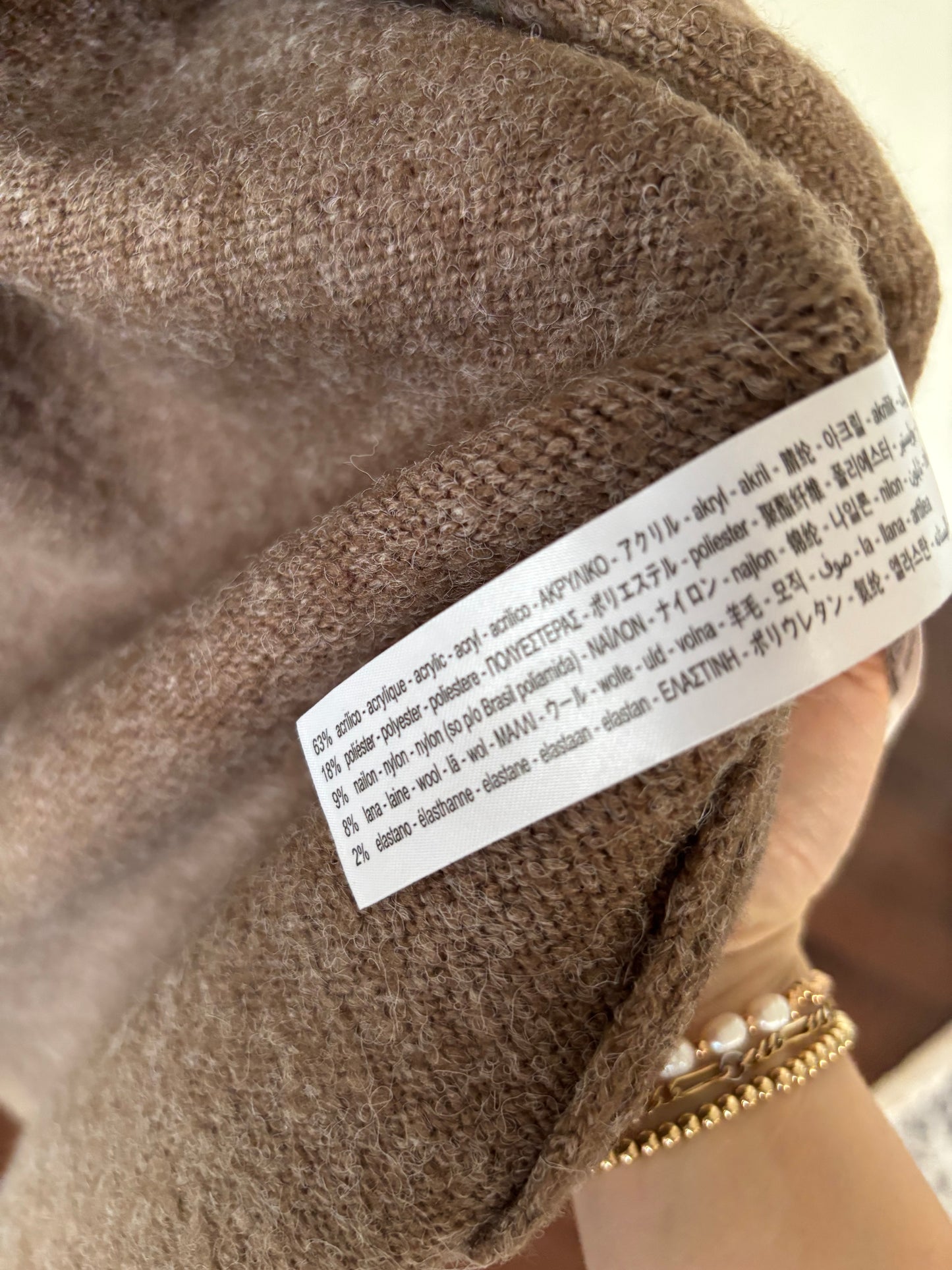 Zara Wool blend Long Open Cardigan | Small (may also fit xsmall) (N118TF2)