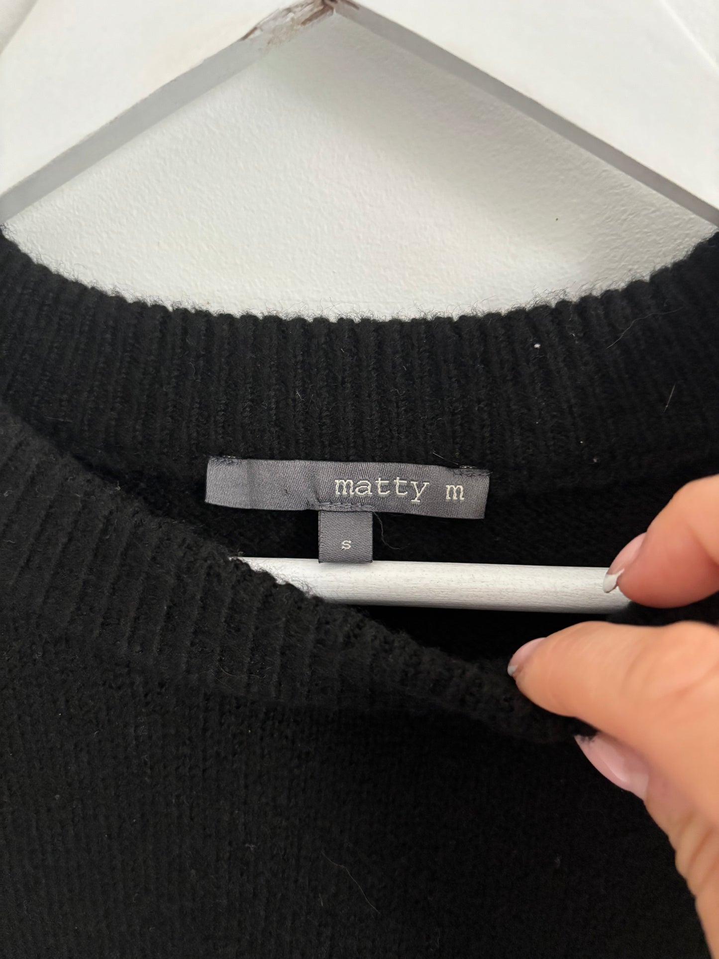 Matty M. Oversized Knit Sweater | Small (would fit medium or large)