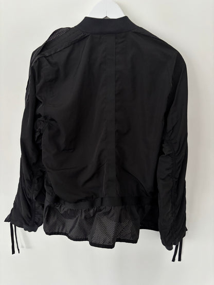 PUMA Black Xtreme Frill Bomber Jacket (NWOT) | Sz Medium (J180E13)