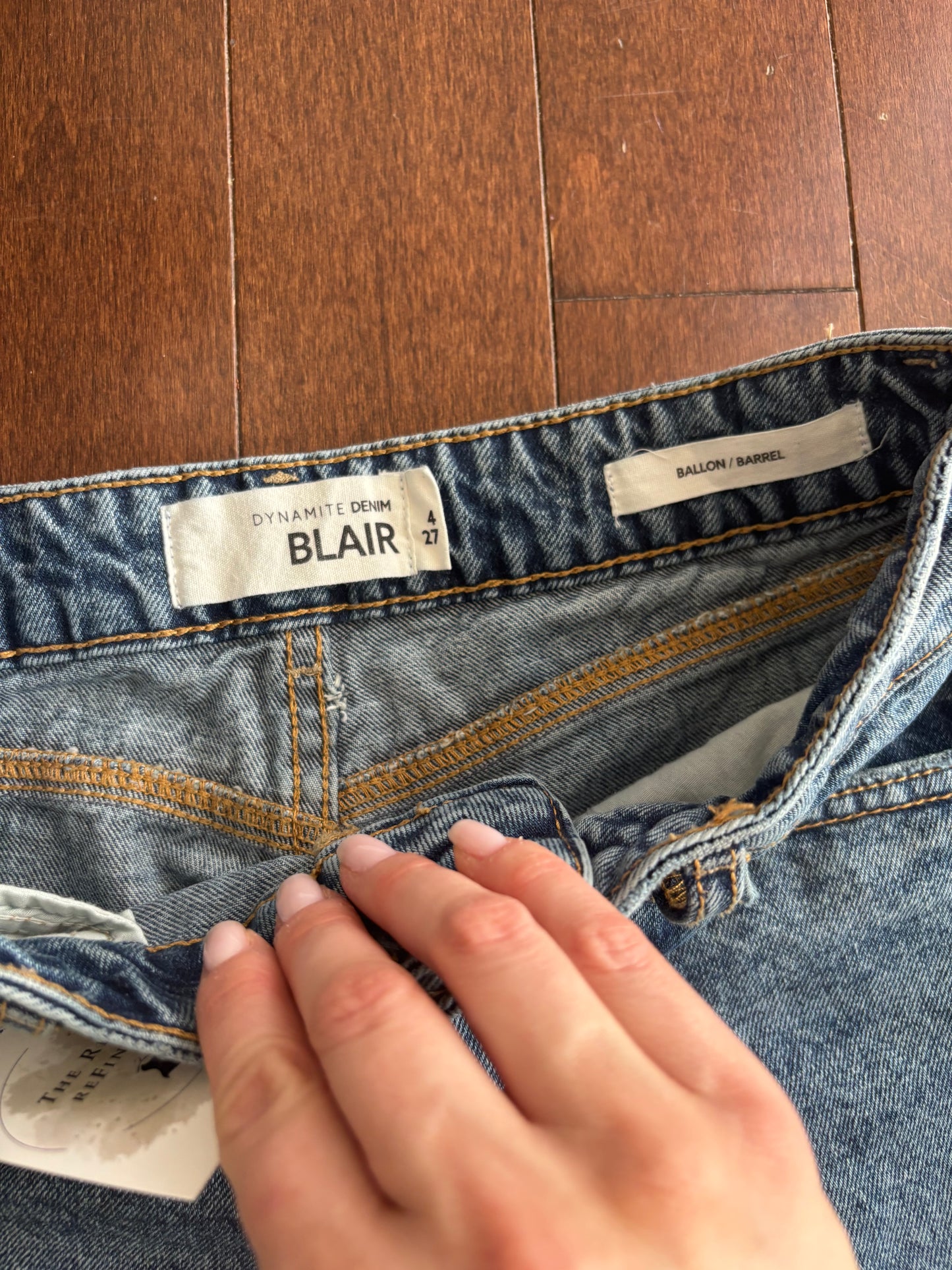 Dynamite Blair Barrel Denim | 4 (short)