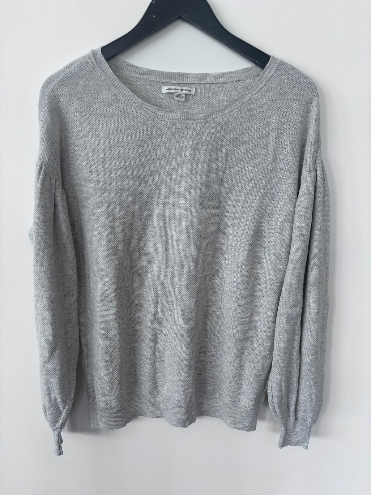 American Eagle Grey Pullover | Sz Medium