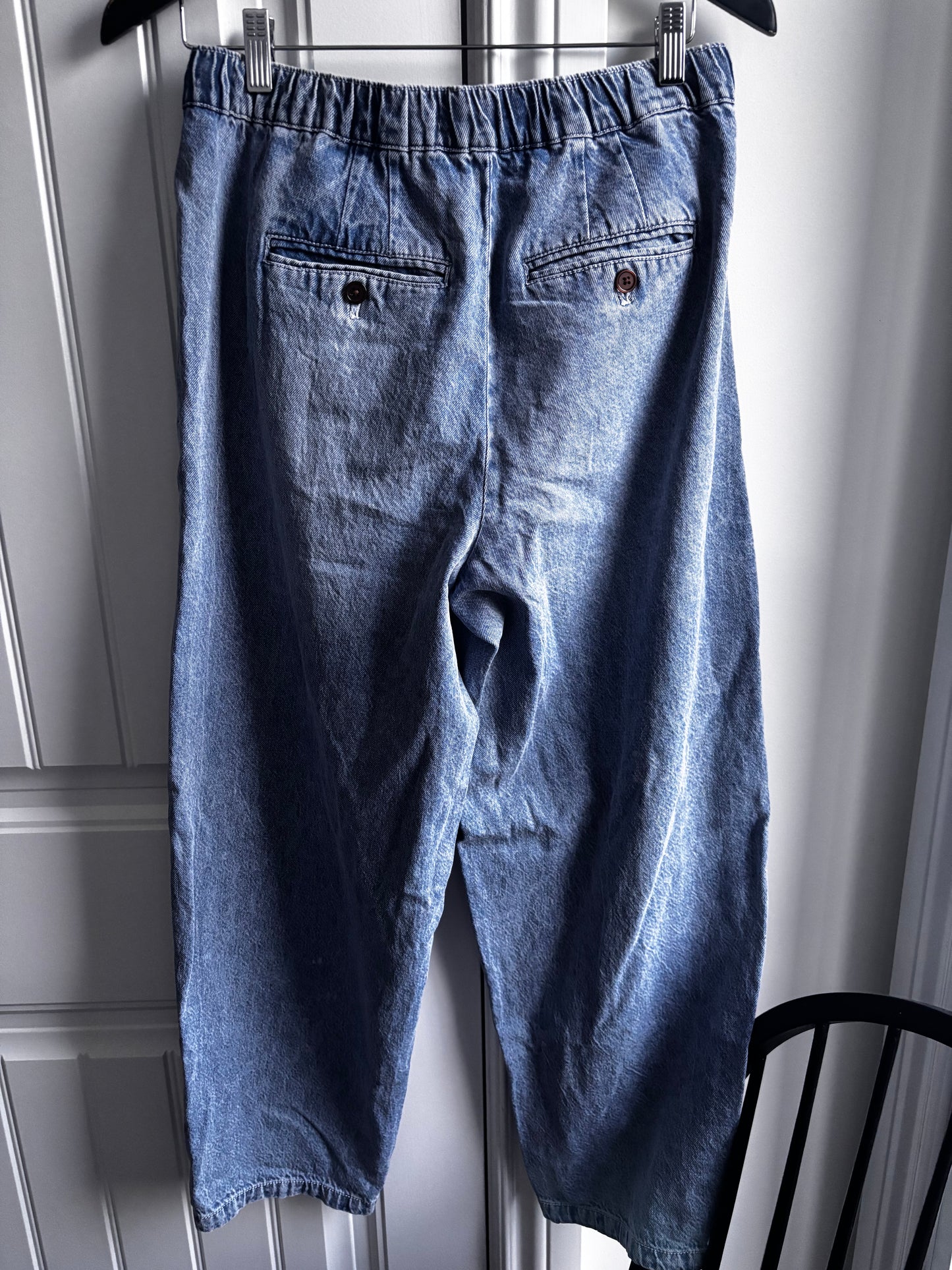 Velvet Heart Denim Barrel Leg Joggers | Sz Small