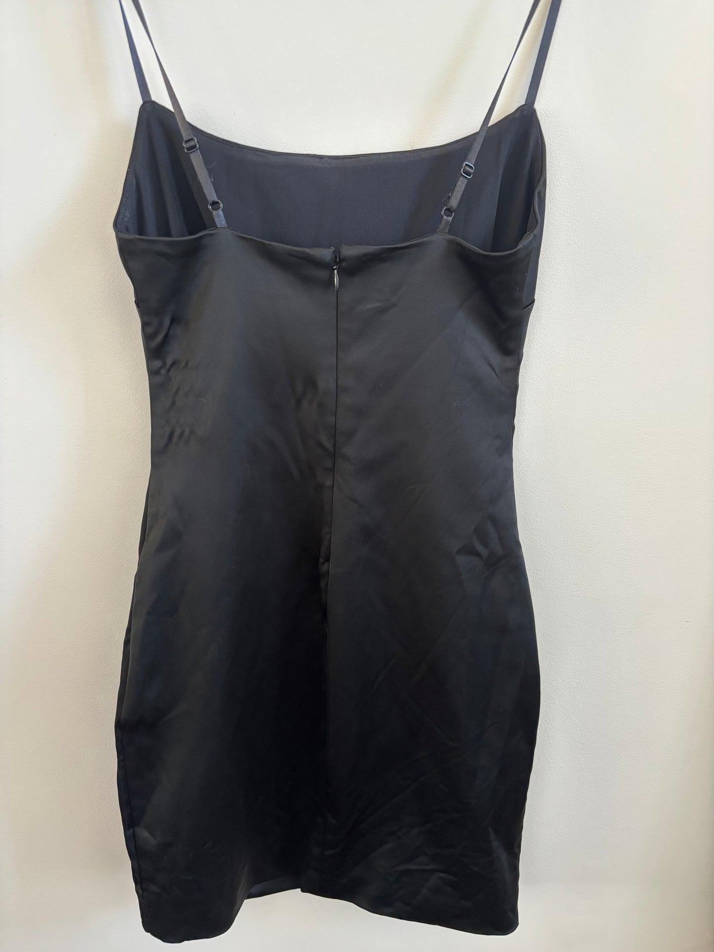 Babaton Satin Mini Dress | 00/XXS or XS fit (A29R5)