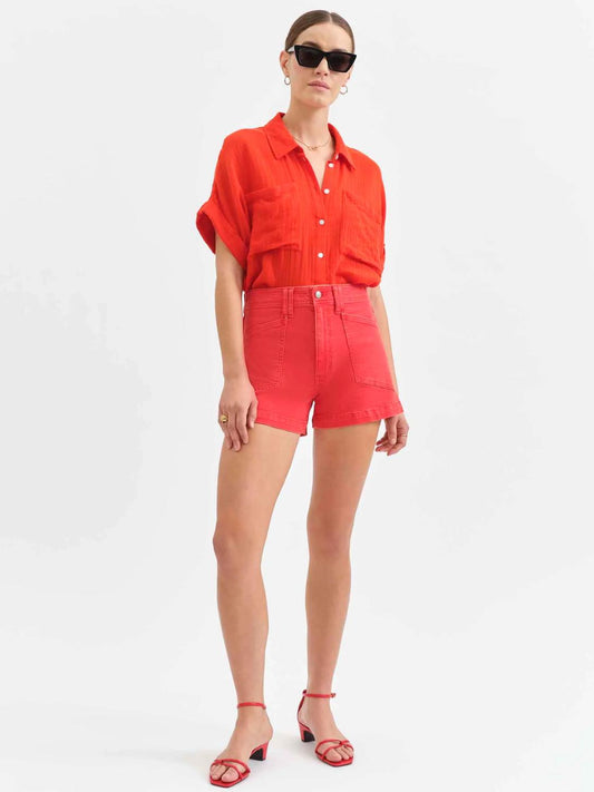Daze Denim Valley Girl High-Rise Shorts | Sz 28