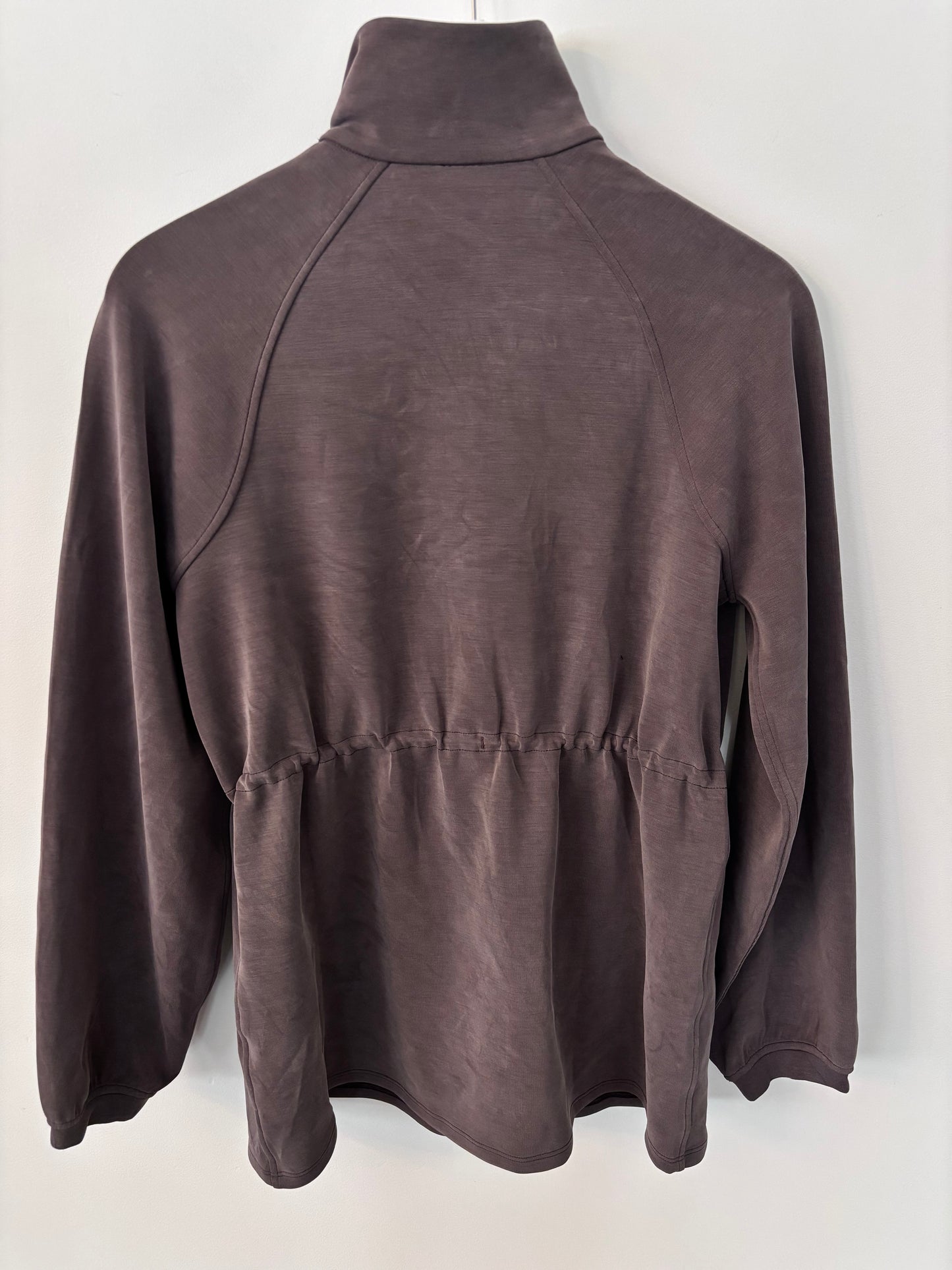 Lululemon Softstreme Cinch Waist Jacket in Brown | Sz Small (4-6)