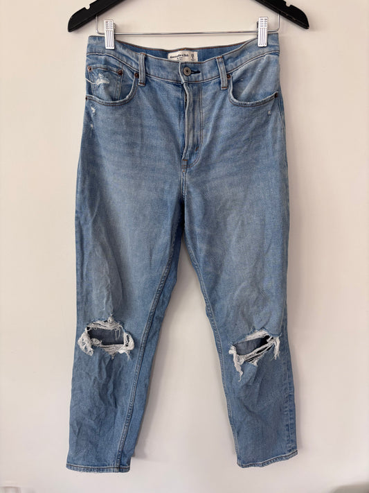 Abercrombie The Mom High Rise Jeans | Sz 28
