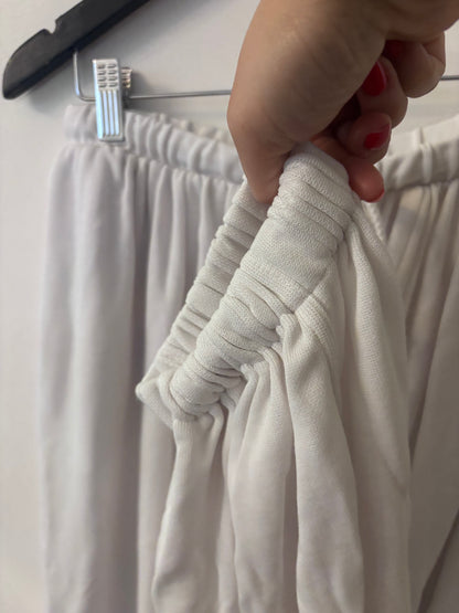 Free People Movement Momentum Balloon Pants in White NWT | Sz XS (oversized)