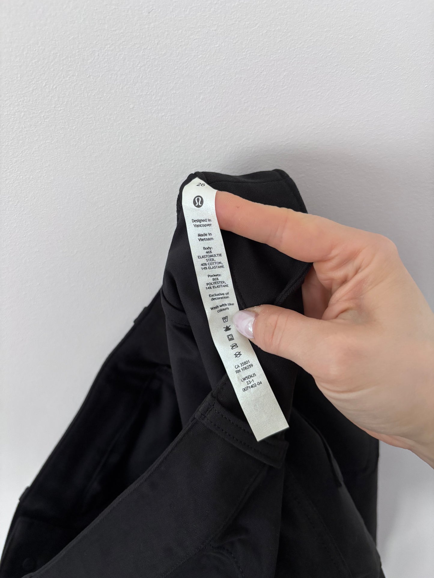 Lululemon EasyFive Low-Rise Classic Wide-Leg Pant| Sz 26