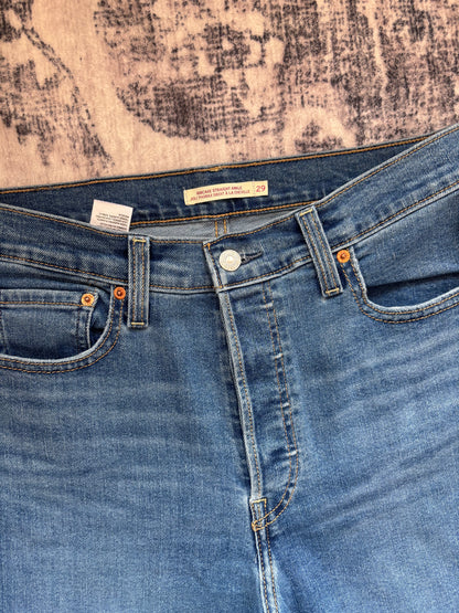 Levi's Ribcage Straight Ankle Length Jeans | Sz 29