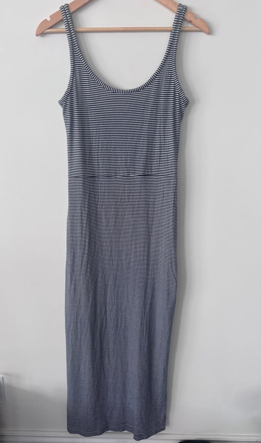 Gap Striped Stretch Maxi Dress |  Sz Small