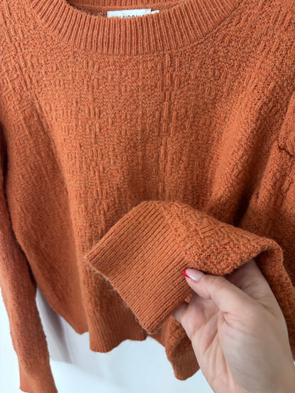Lili Sidonio Puffed Shoulder Sweater | Sz XS (fits sz Small)