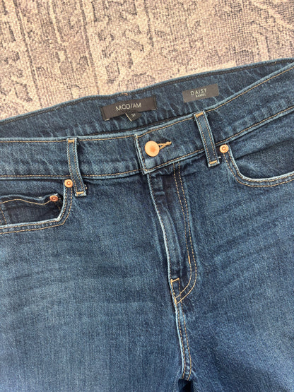 Modern American Daisy Barrel Leg Jeans | Sz 27 (may also fit 28)