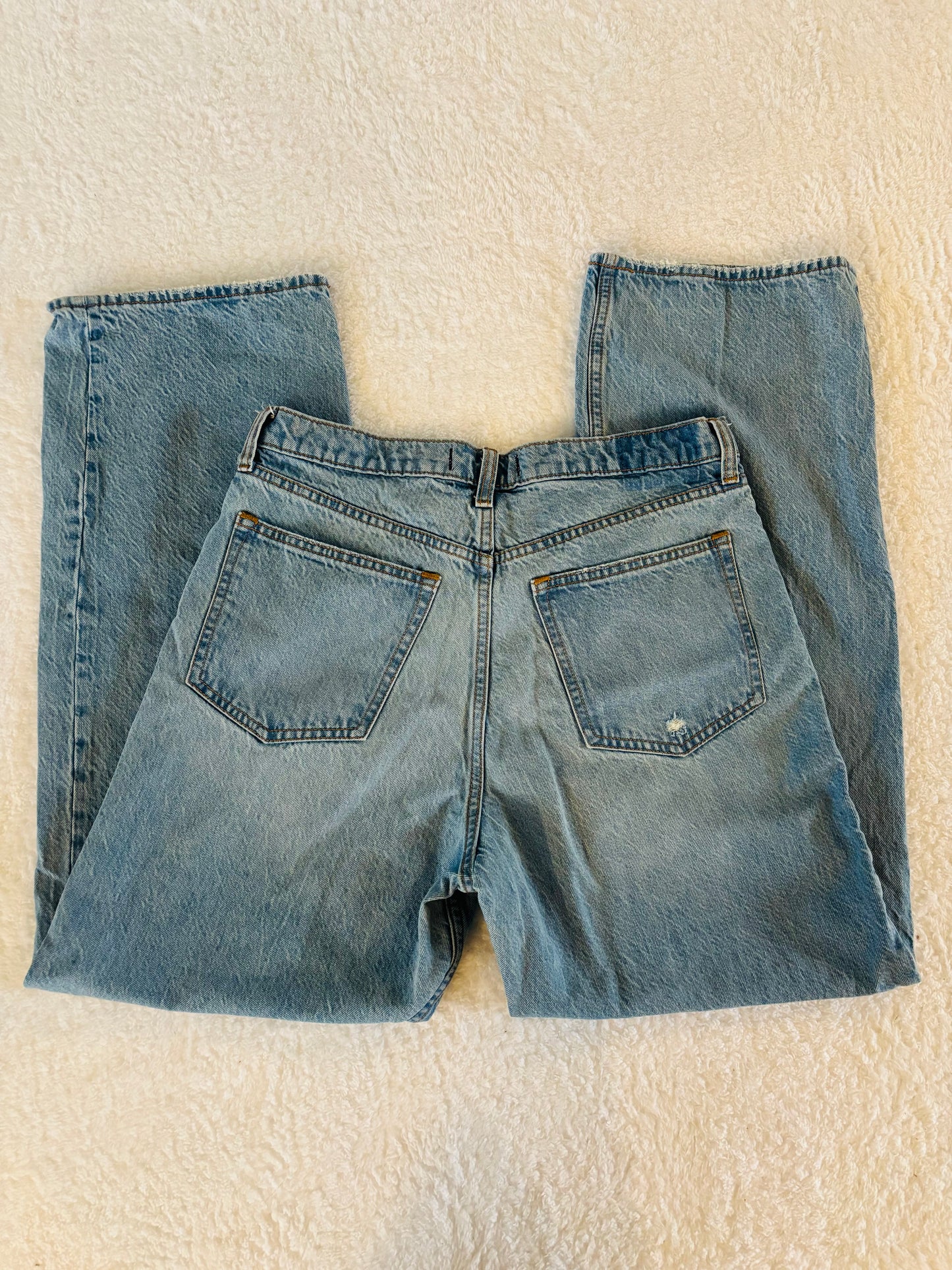 Abercrombie The Loose High Rise Denim | 10 (O126M17)