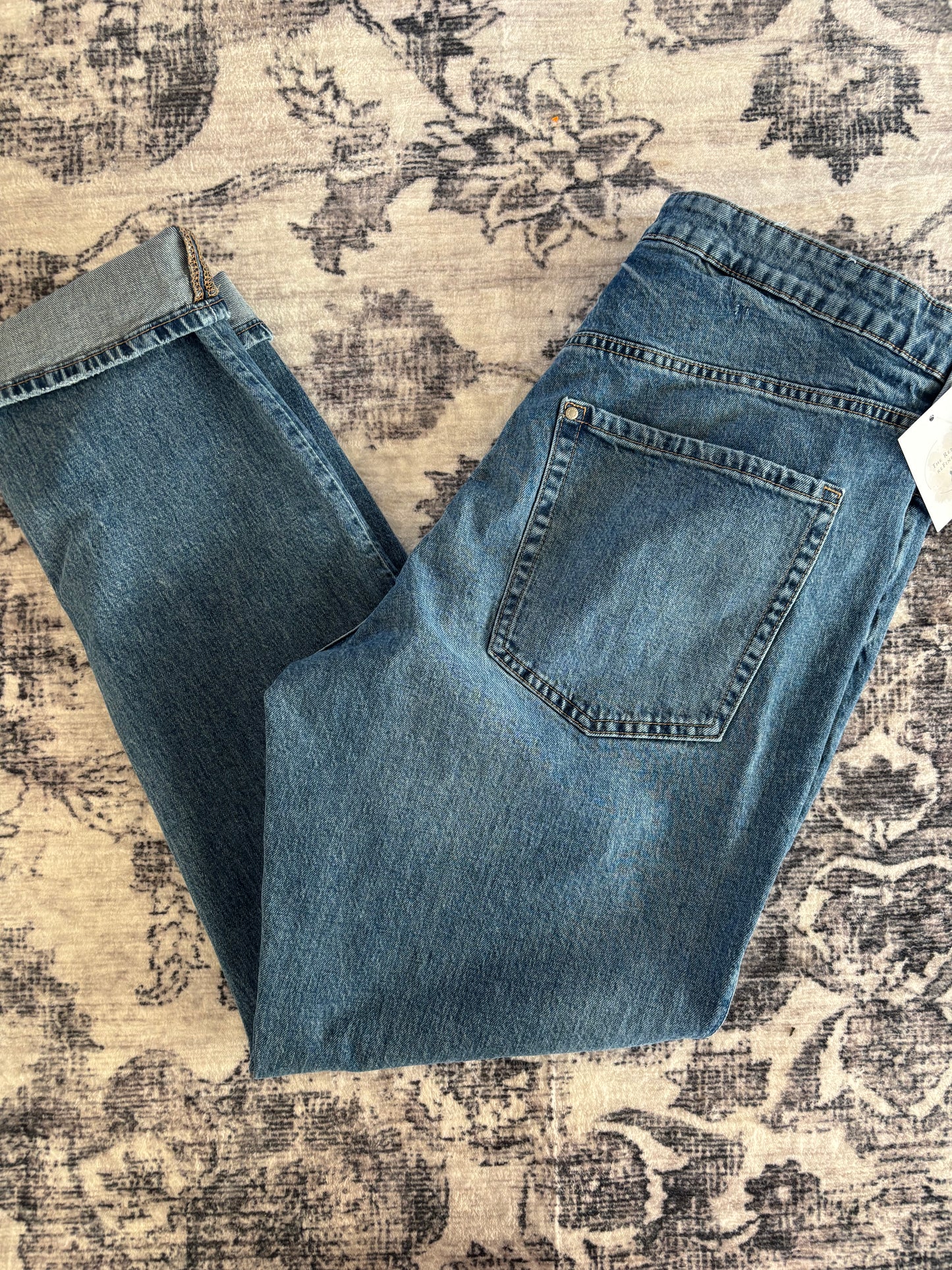 H&M Slim Straight High Rise Denim | Sz 16 (N113N19)